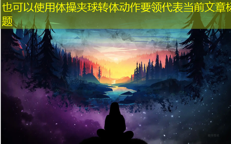 体操夹球转体动作要领